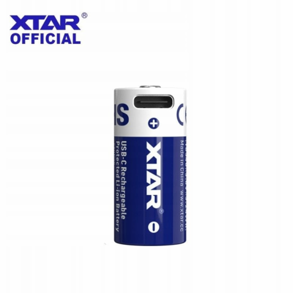 Akumulátor 16340 / R-CR123 3,7 V Li-ion 900 mAh s ochranou