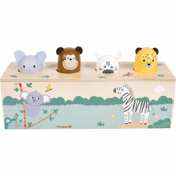 Small Foot Zatloukačka Safari Hudební hračka