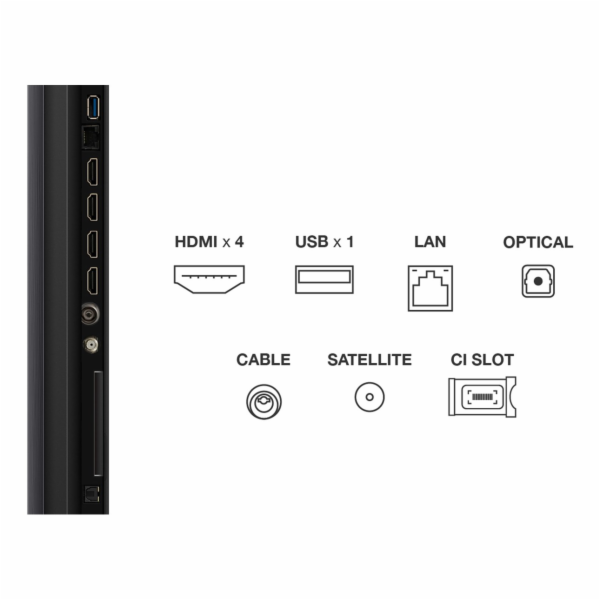 TCL 55C69K televizor 139,7 cm (55") 4K Ultra HD Smart TV ...