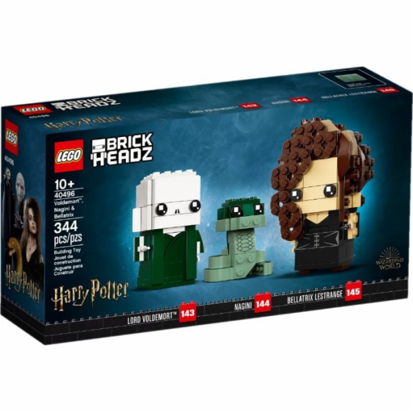 BrickHeadz 40496 Voldemort, Nagini a Bellatrix