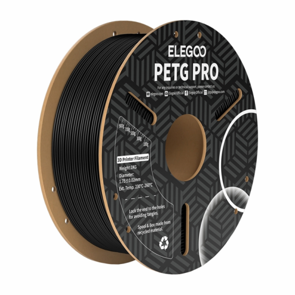 Filament ELEGOO PETG Pro (černý)