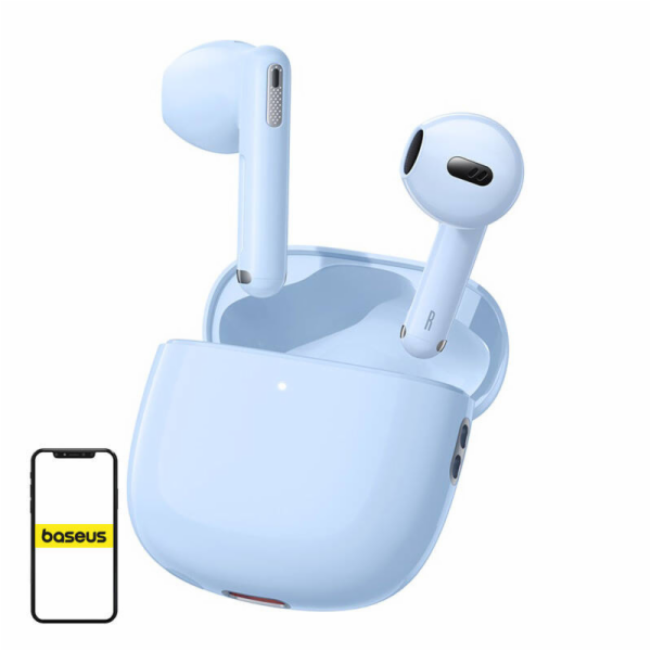 Sluchátka TWS Baseus Bowie WX5 (modrá)