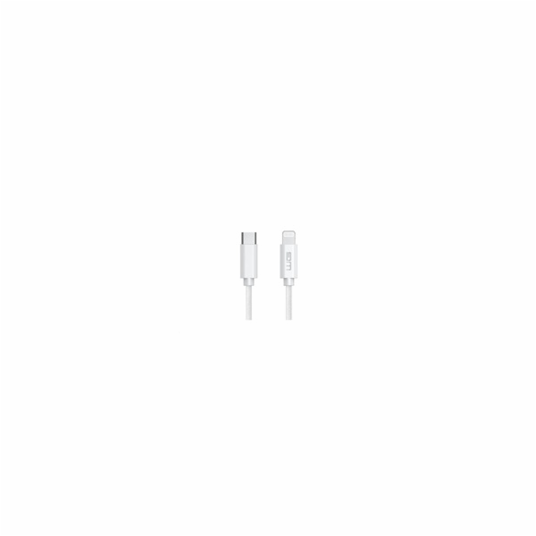 WG - Datový kabel Lightning Mfi na Type-C, 1 metr, 3A, bílá