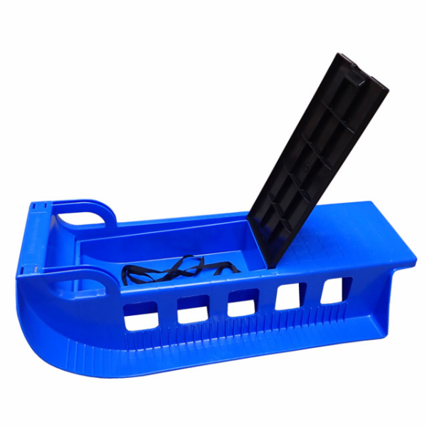 Dětské sáňky Kamzík plastové - modrý