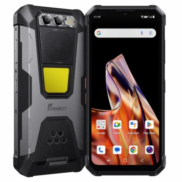 FOSSiBOT F106 Pro, 8GB/256GB, IP68/IP69K, šedý