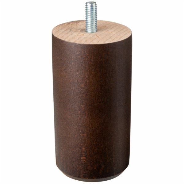 Nábytková noha Haushalt HAH87445, 10 cm, tmavě hnědá