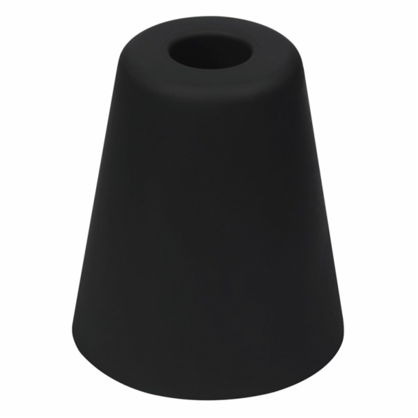 Zarážka dveří Haushalt, 8 cm, O 7 cm, guma, černá