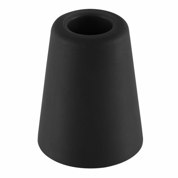 Zarážka dveří Haushalt, 6 cm, O 4,8 cm, gumová, černá