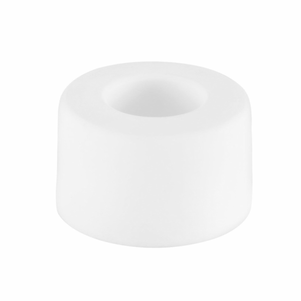 Zarážka dveří Haushalt, 2,5 cm, O 4 cm, guma, bílá