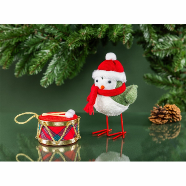 Vánoční hračka na stromeček Bubínek Christmas Touch G4XD2...