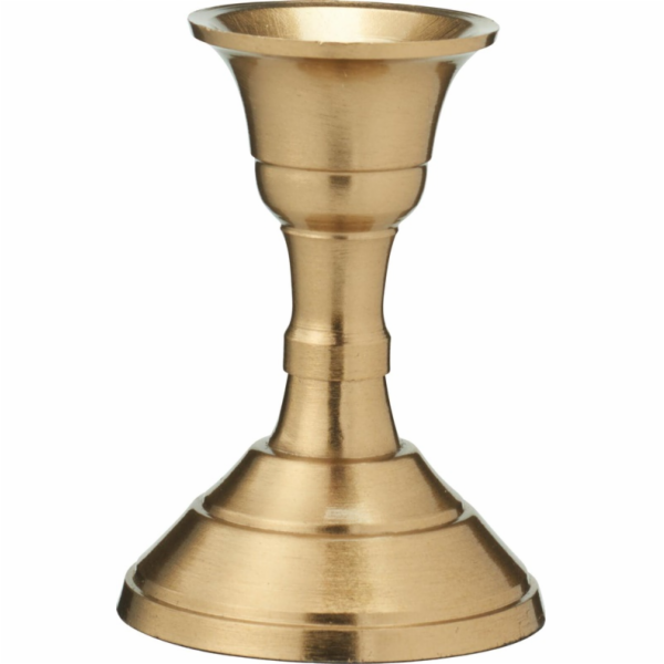 Svícen, 8 cm, zlatý