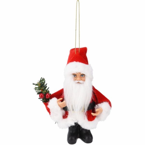 Závěsná dekorace Santa Claus, 13 cm