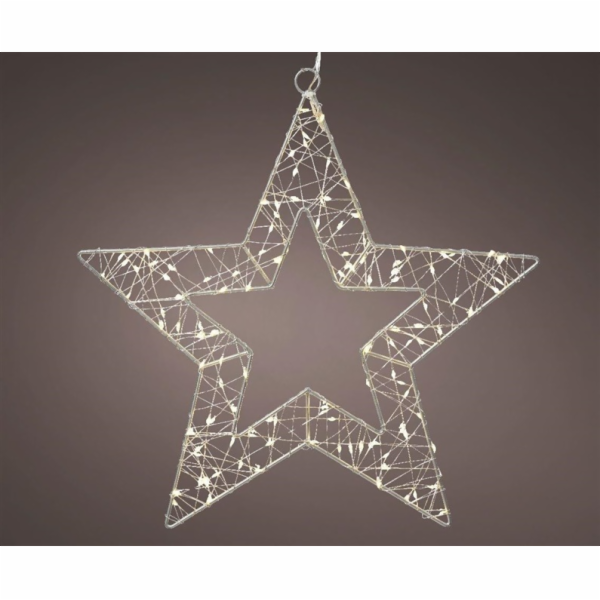 LED dekorace Hvězda, D38 cm, 120 LED diod