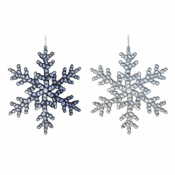 Vánoční hračka na stromeček, 7,5 cm, plastová