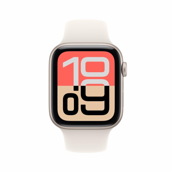Chytré hodinky Apple Watch SE 3 GPS 40 mm, Starlight S/M