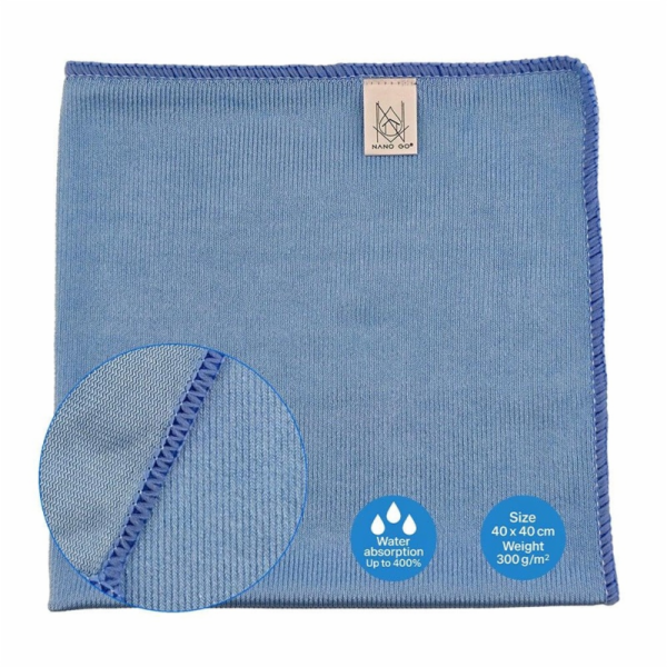 Nano mikrovláknová utěrka na sklo 40x40cm