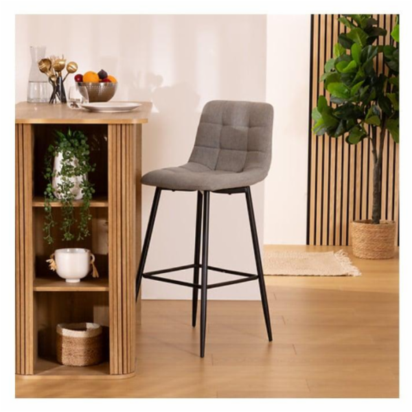 BAROVÁ ŽIDLE SIRAC ŠEDÁ