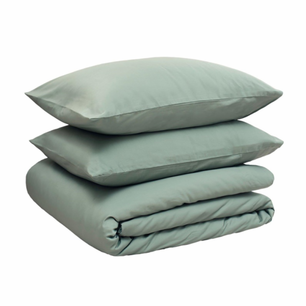 Ložní souprava Domoletti Solid VODNĚ ŠEDÁ 140x200cm