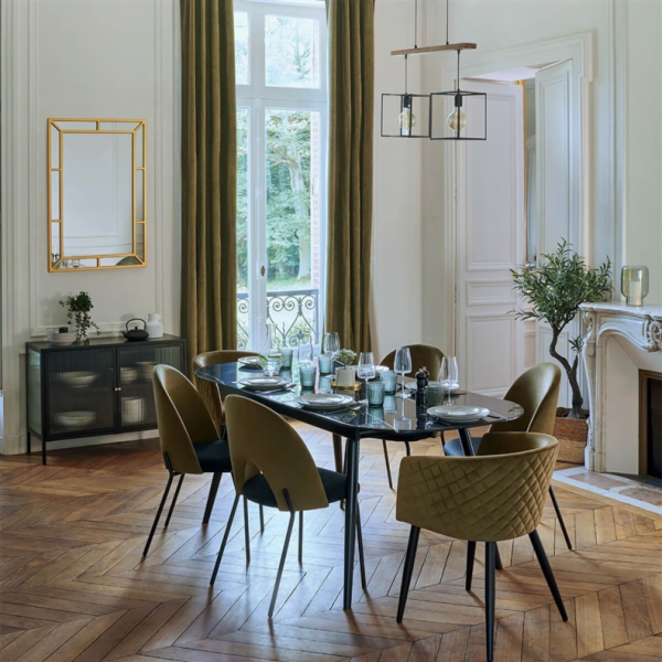 Křeslo Atmosphera Marlo Velvet, mech, 56x55x76cm