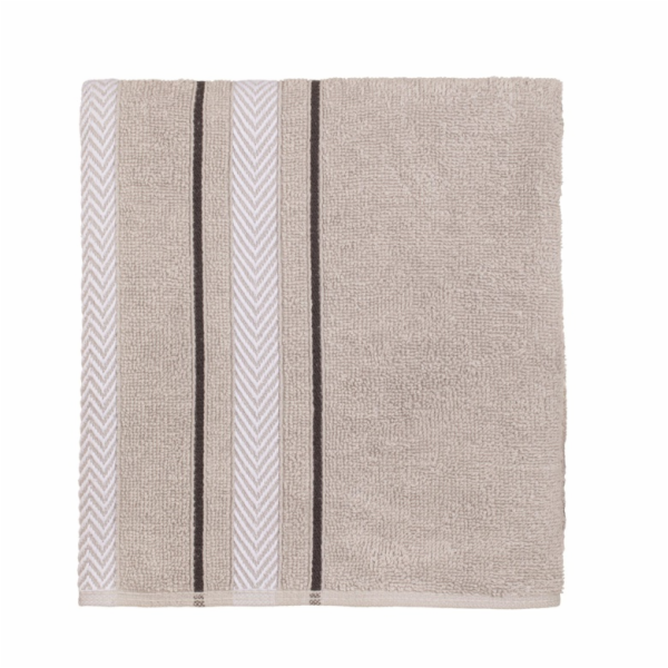 Osuška Domoletti SOFT, šedá, 50 x 90 cm