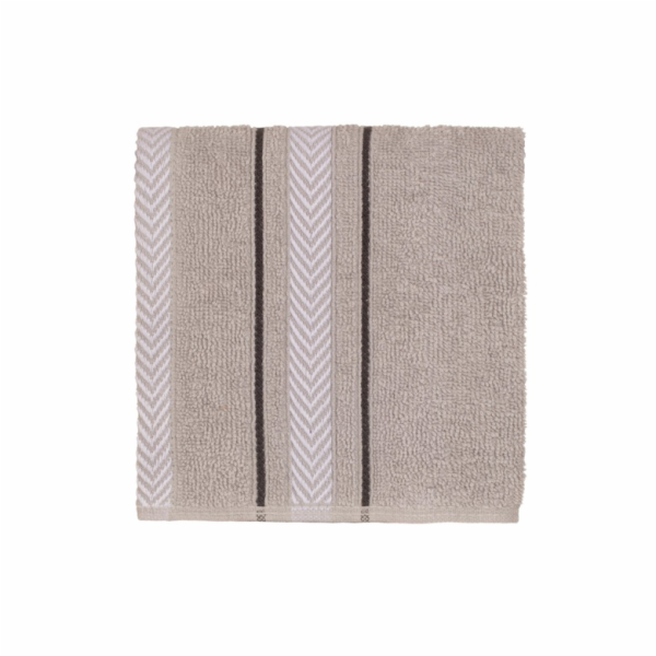 Osuška Domoletti SOFT, šedá, 30 x 50 cm