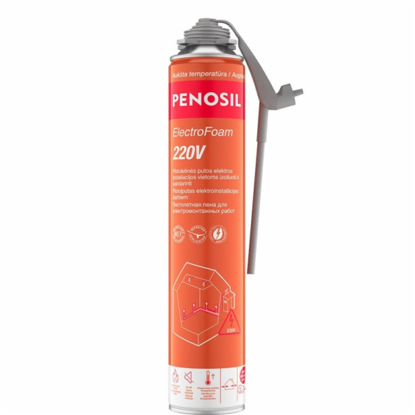 Pěna PENOSIL ElectroFoam 220V světle žlutá 750ML