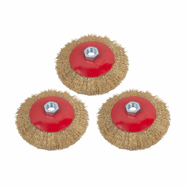 Kartáč na kola sekačky Skil 2610S01215, 3 díly.