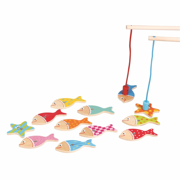 DŘEVĚNÁ HRA MAGNETICKÁ RYBAŘENÍ