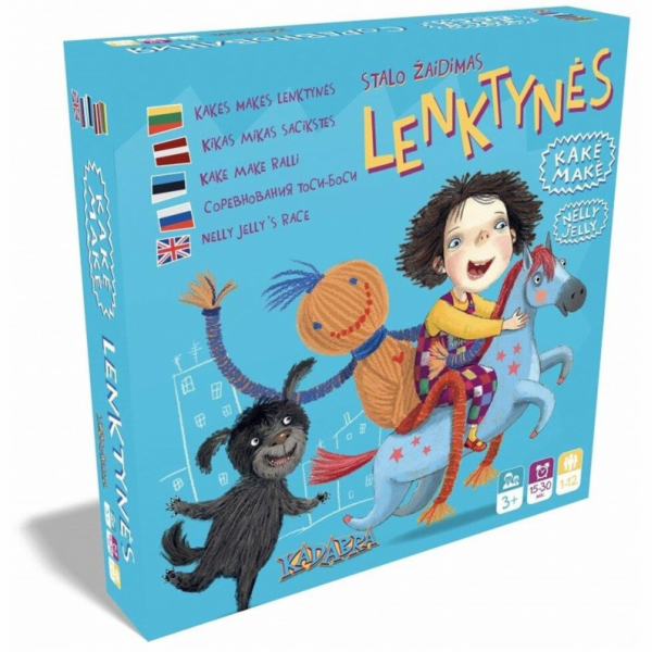 Desková hra Kadabra Nelly Jelly Race, LT LV EE RUS EN