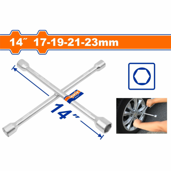 Wadfow Klíč na kola křížový 14"