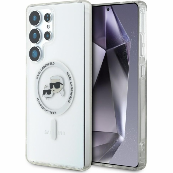 Karl Lagerfeld Pouzdro Button Karl & Choupette Heads s po...