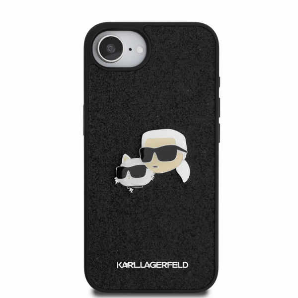 Karl Lagerfeld Fixed Glitter Metal Pin Case Karl&Choupett...