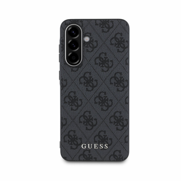 Guess Kryt 4G Metal Gold Logo pro Samsung Galaxy A56 černý
