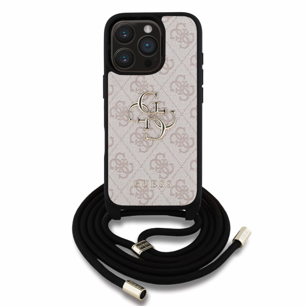 Guess PU 4G Metal L. Crossbody iPhone 16