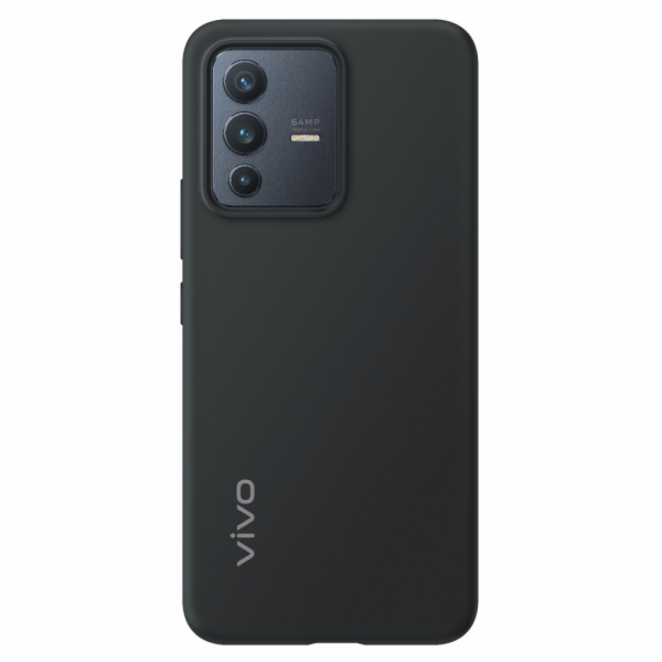 Vivo V23 5G Silicone Cover, Black
