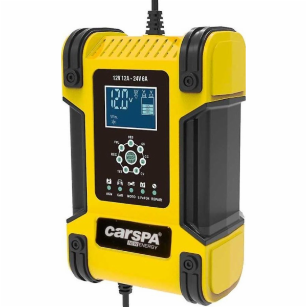 Nabíječka Carspa CFB12/24-12/06 pro olověné a LiFePO4 bat...