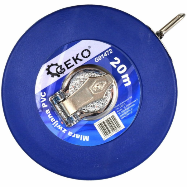 GEKO Pásmo měřící, 20m, š. pásma 10mm, PVC GEKO