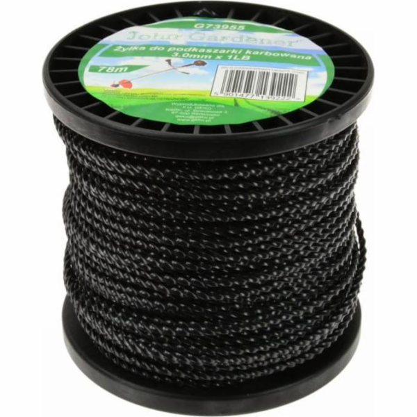 GEKO Struna do sekačky 3,0mm 78m karbon GEKO