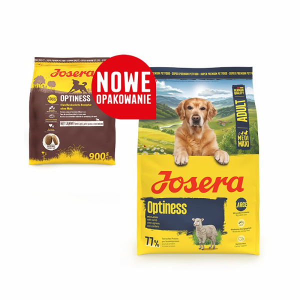 Suché krmivo pro psy JOSERA Optiness, 900 g