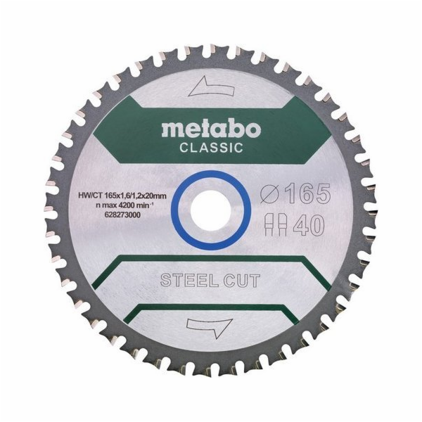 Metabo SteelCutClassic 165x20 FZFA/FZFA 4