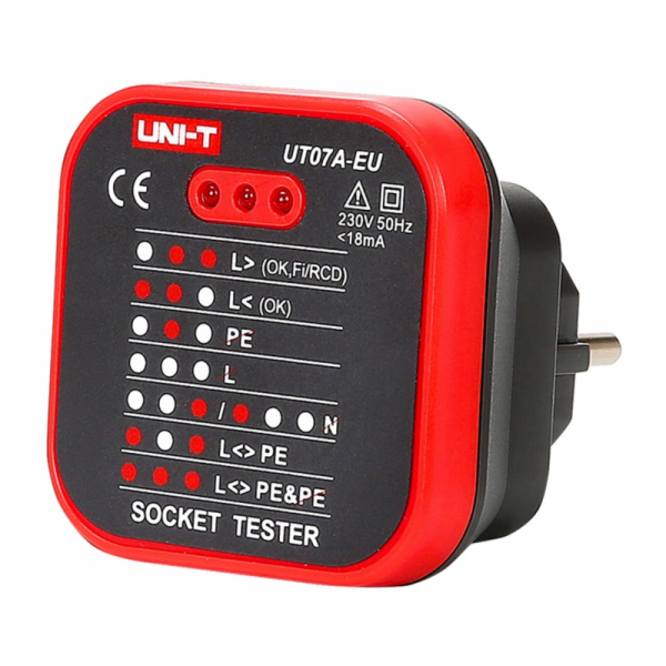 Uni-T Indikátor sítě 230 V AC Uni-T UT07A-EU