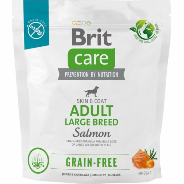 Dry food for adult dogs large breeds - BRIT Care Grain-fr...