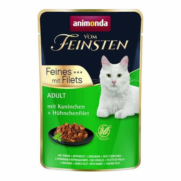 ANIMONDA vom Feinsten Rabbit - mokré krmivo pro kočky - 85 g