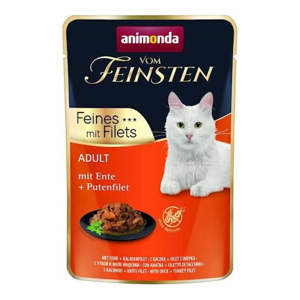 ANIMONDA vom Feinsten Kachna, krůtí filé - mokré krmivo p...