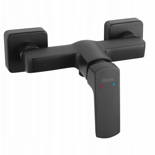 Sprchová baterie Ferro VITTO VerdeLine, nástěnná, černá