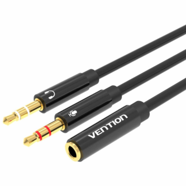 Vention BBTBY audio splitter Černá
