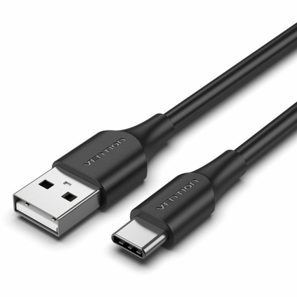 USB 2.0 A to USB-C Cable Vention CTHBF 3A 1m Black