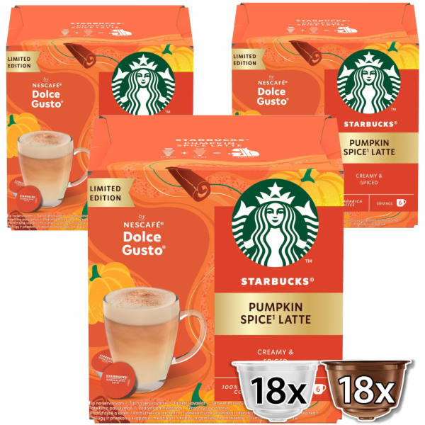 STARBUCKS Pumpkin Spice Latte 12 kapslí