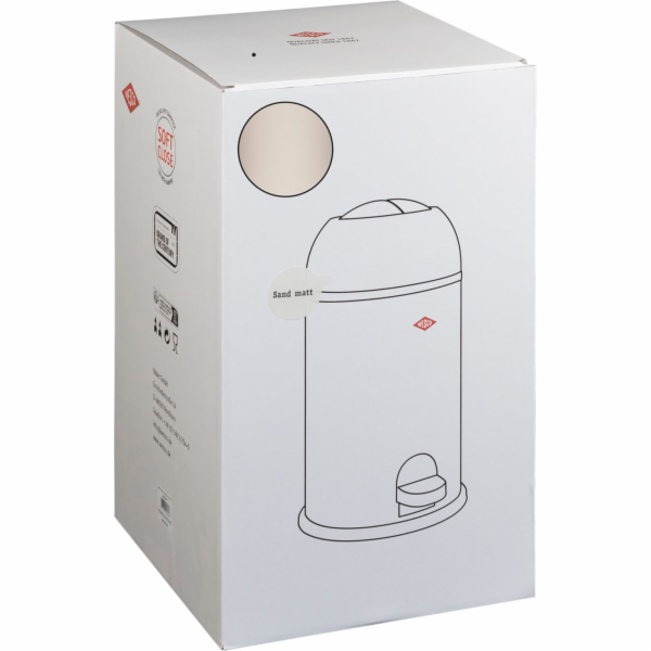 WESCO Kickmaster Jr. pískově matný odpadkový koš