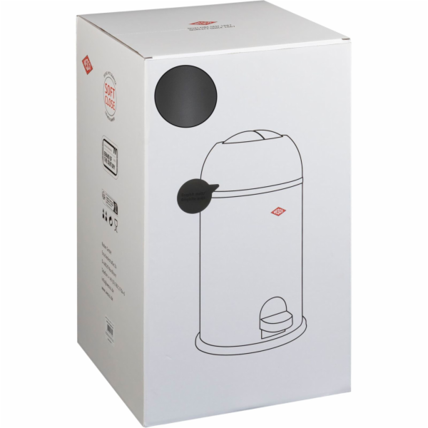 WESCO Kickmaster Jr.grafitový matný odpadkový koš